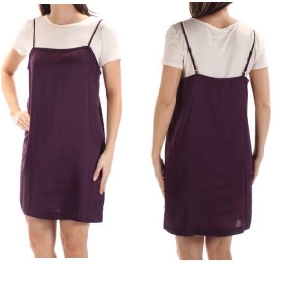 Kensie | Layered Slip Dress + Tee | XL | NWT - Picture 2 of 10